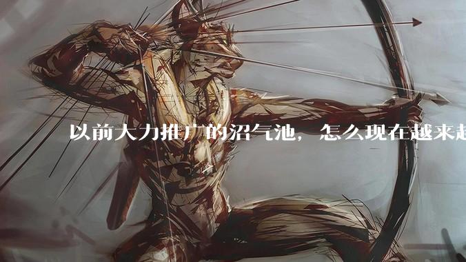 以前大力推广的沼气池，怎么现在越来越少了？